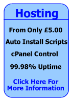 Hosting from £3.50!